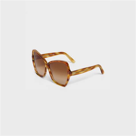 celine sunglasses 2019 buterfly|Butterfly sunglasses in acetate .